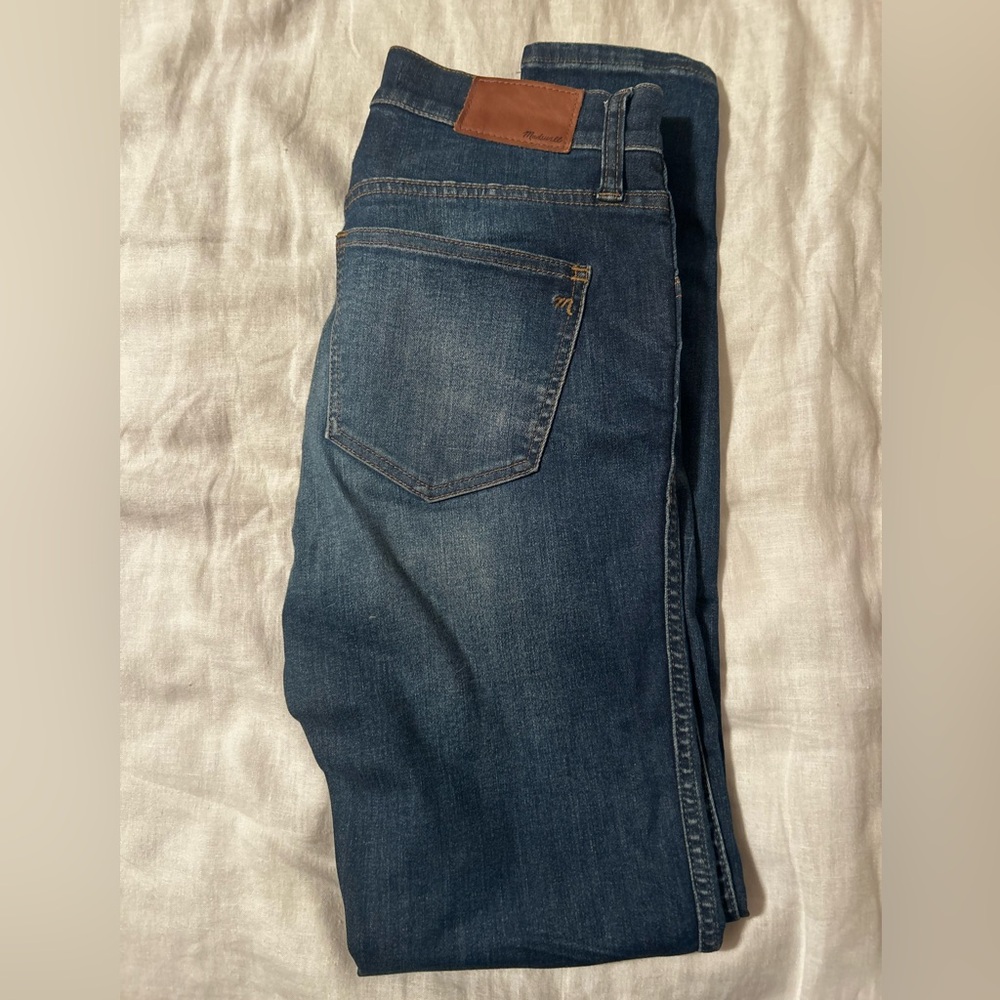 Madewell Jean; 9 inch “high riser” “skinny skinny”
